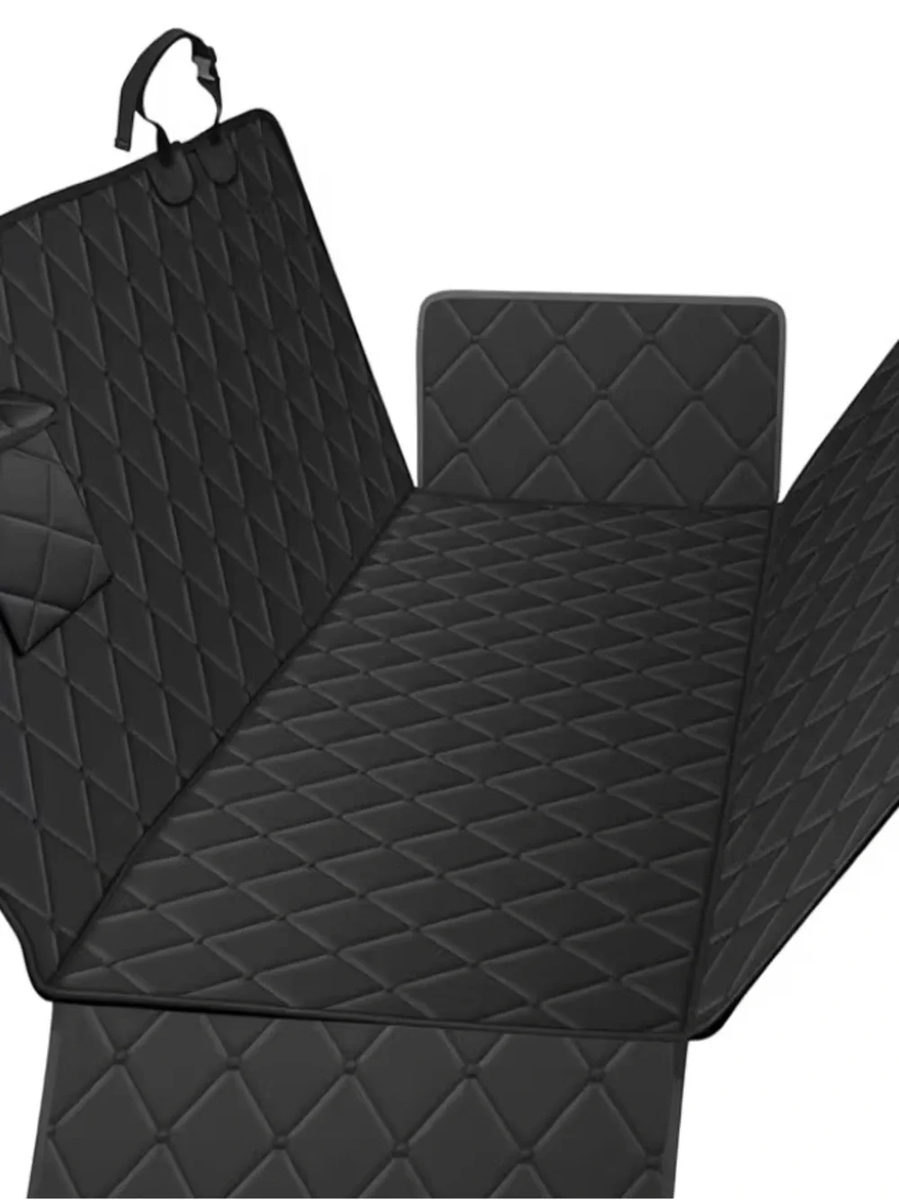 NEW IN BOX- Peticon Pet Car Back Seat waterproof Protector Mat in Black.
